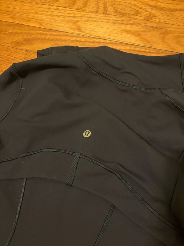Lululemon Define Jacket Gold Zipper Black - Image 4