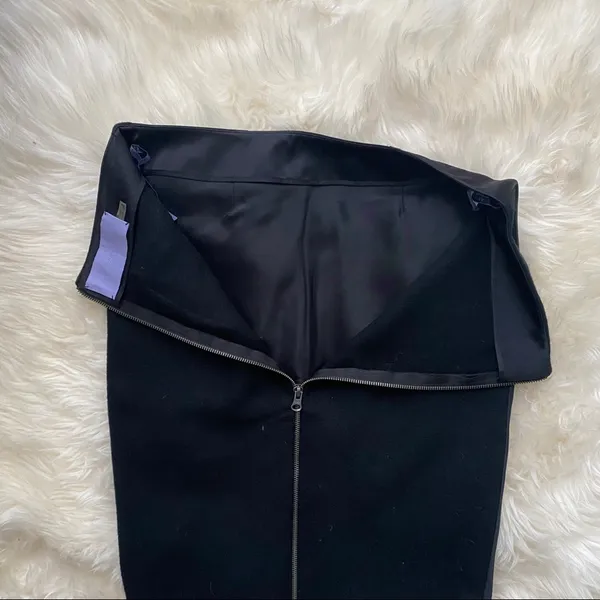 💜Vera Wang💜Lavender Label Black Pencil Skirt with Back Zipper and Pocket - Image 8
