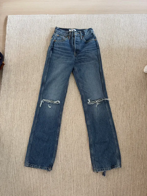 RE/DONE High-Rise ripped Jeans - Image 2