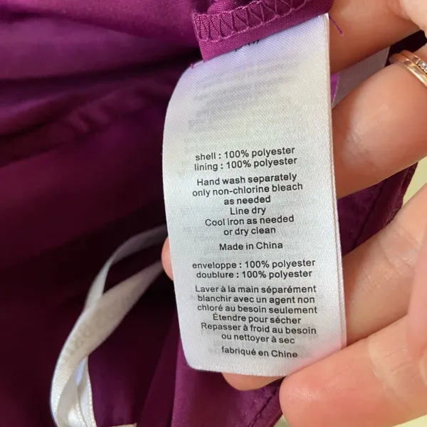 EUC | David’s‎ Bridal women’s strapless midi dress — size 6 - Image 6