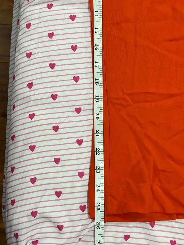 Double Zero Red/orange palazzo Pants size Large - Image 6