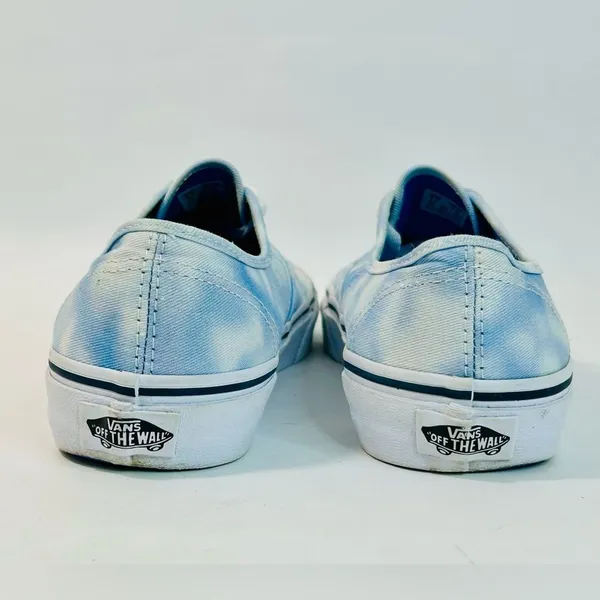 Vans Authenitc Tie Dye Blue and White size 6.5 - Image 5