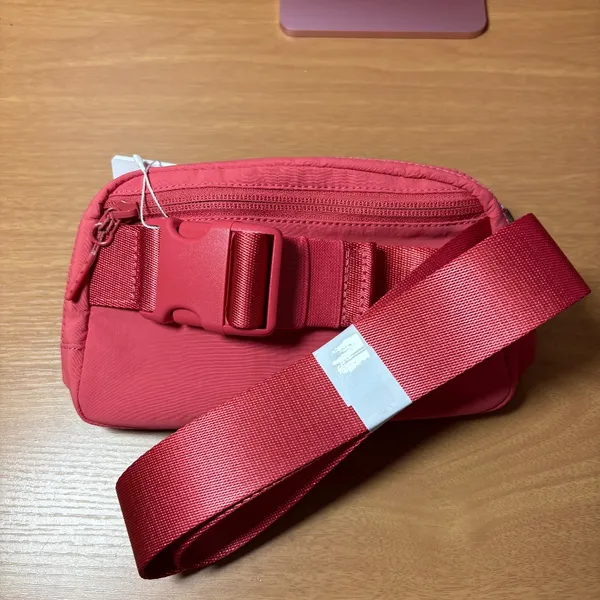 Lululemon NWT Everywhere Belt Bag 1L SOLD OUT Color: DTRE (Dessert Red) - Image 2