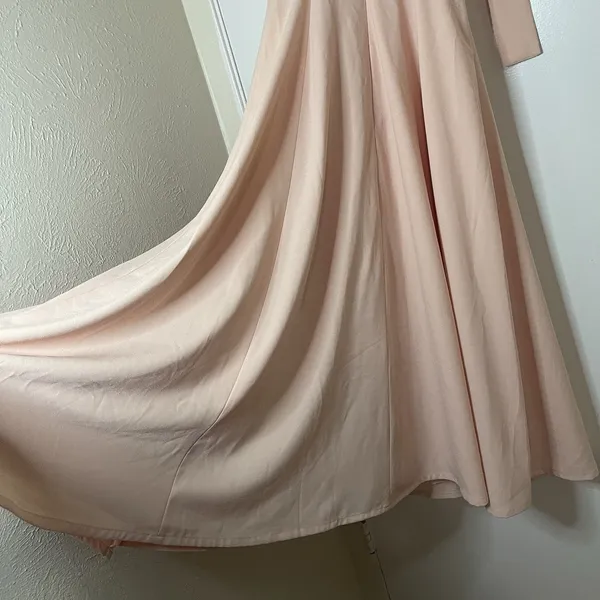 NWOT HOUSE OF CB 'Alicia' Blush Pink Midi Sundress XS - Image 7