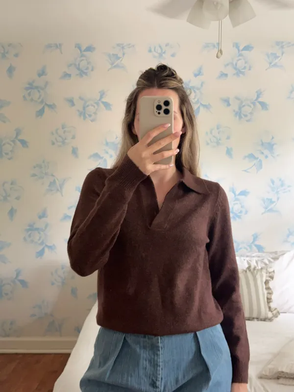 Solmar Sweater Chocolate Brown - Image 2