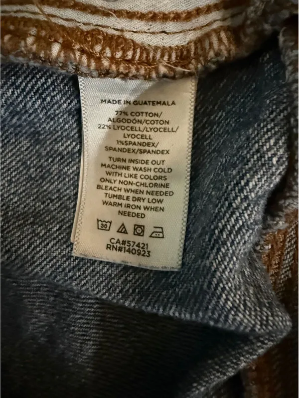 LOFT Women's The Curvy 90's Straight Denim Jeans Size 10 Distressed Grunge Urban - Image 9
