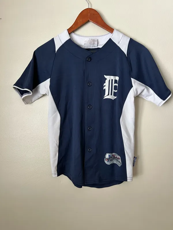 Detroit tigers shirt Blue - Image 6