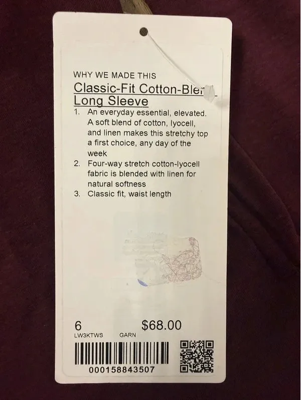 Lululemon Classic-Fit Cotton-Blend Long Sleeve - Image 6
