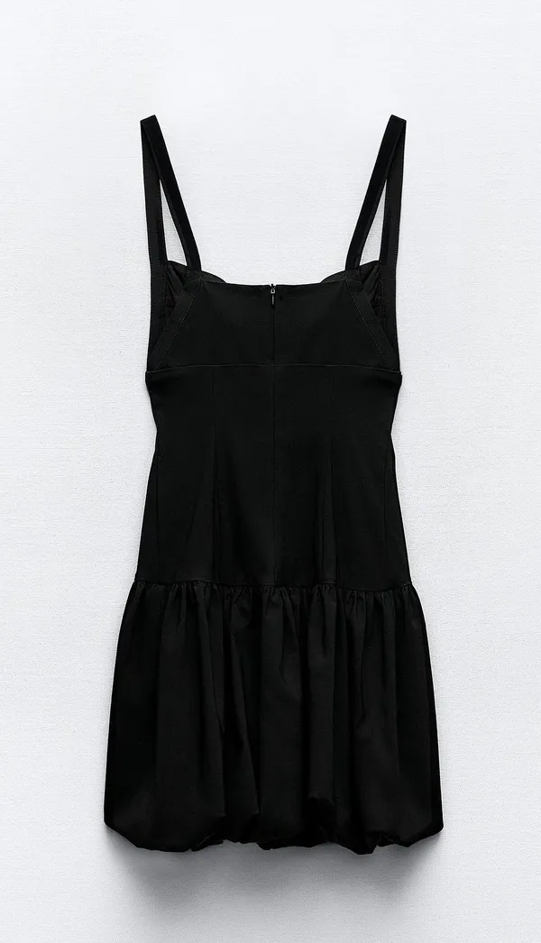 dress little black balloon cut out fitted bodycon evening cocktail party - Image 13