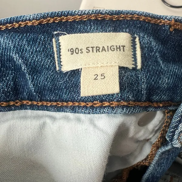 Madewell 90's Straight Jeans Size 25 - Image 3