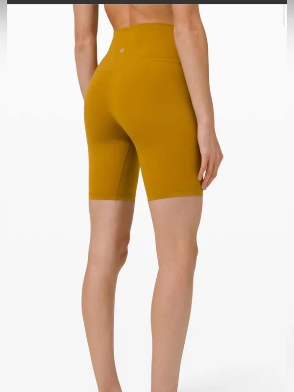Lululemon Align Short 8" Gold Spice Size 4 NWOT - Image 4