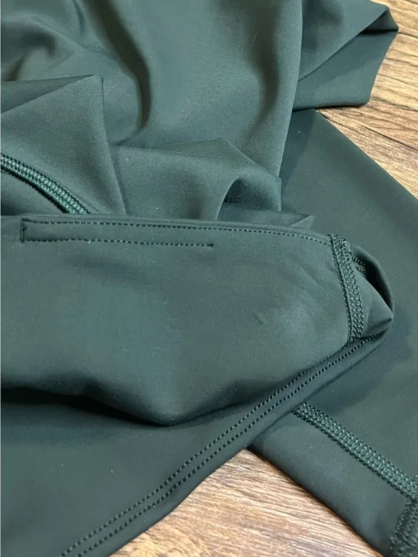 Lululemon Wunder Under SmoothCover High-Rise Tight 25” Blackened Pine Size 6 - Image 6