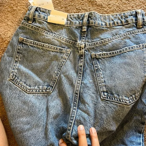 NWT Zara high rise ankle jeans 6‎ - Image 5