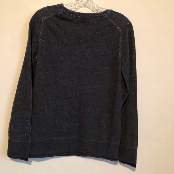 Cutter & Buck Dark Gray V-Neck Knit Sweater Classic‎ Soft - Image 7