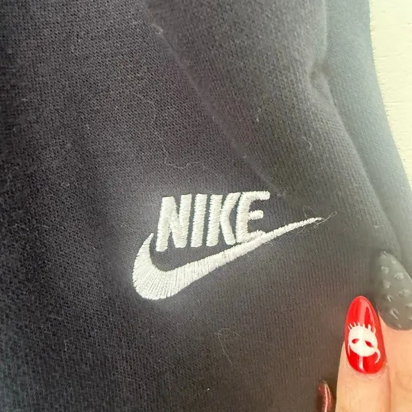 Nike Women’s XXL Black White Jogger Sweatpants - Image 2