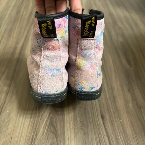 Dr. Martens Sheridan Rainbow Burst Suede Boots - Image 13