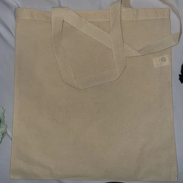 Midnight Lunch Beige Tote Bag Tan - Image 2