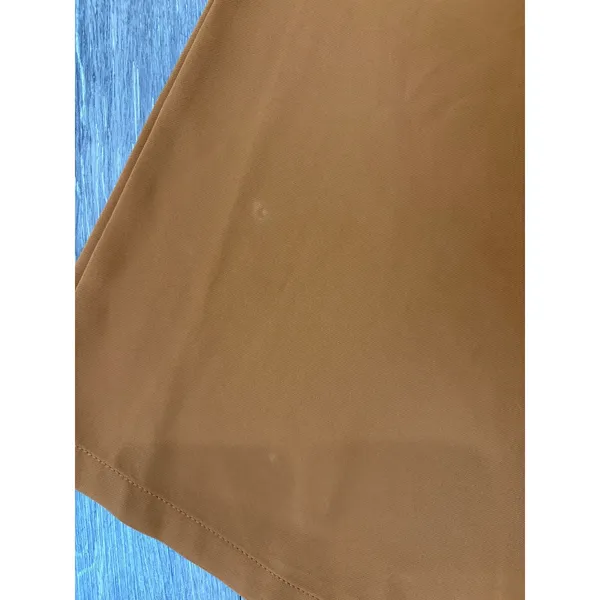 Mustard Seed Wide Leg Pants Rust Orange High Waisted Minimalist Chic Small - Image 4