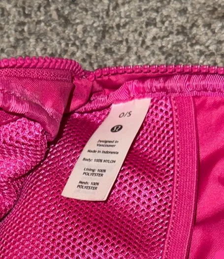 Hot Pink Lululemon Bag Everywhere Belt - Image 3