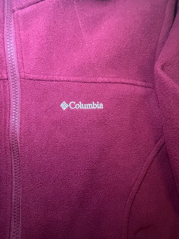 Columbia Women's Fleece Falls II Full-Zip Fleece Jacket Rich Wine Size M - Image 5