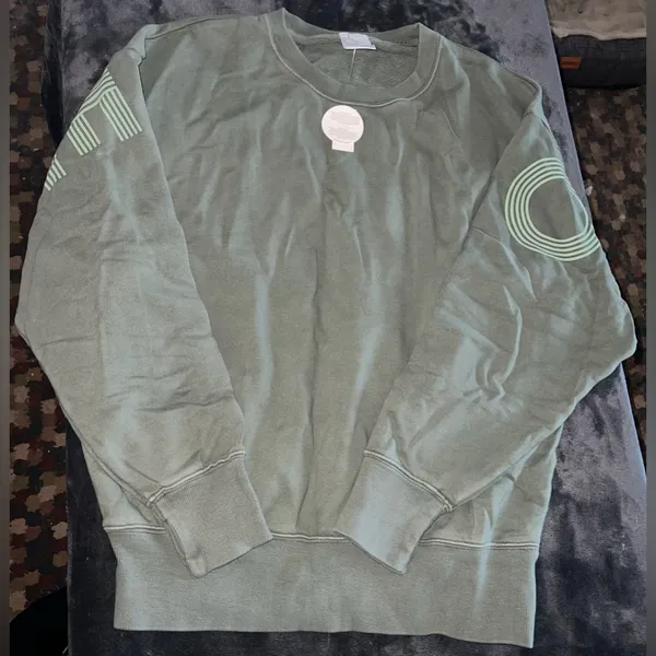 Aerie Offline Throw-Back Oversized Fleece Crew Size Small New with tag - Image 8