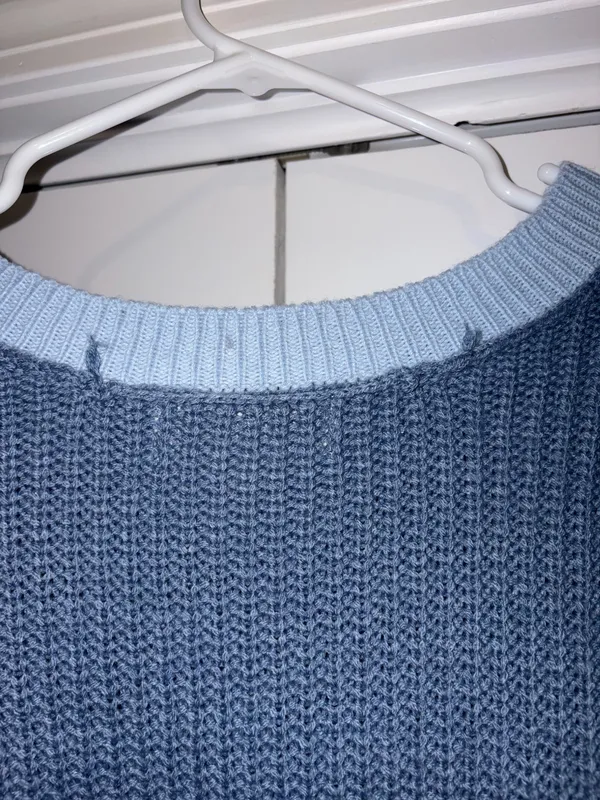 No Comment Color Block Sweater - Image 6