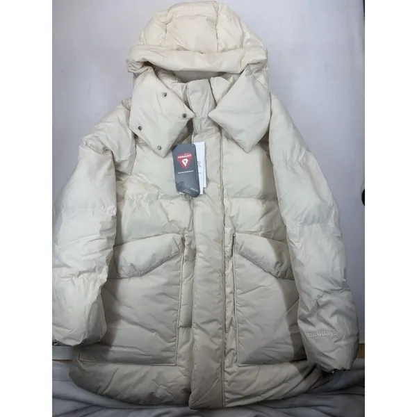 Halfdays Women's Wheeler Parka Oatmilk NWT Small $395 MSRP - Image 2