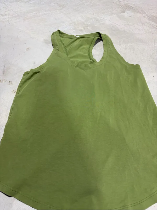 Lululemon Green Racerback Tank Top - Image 2