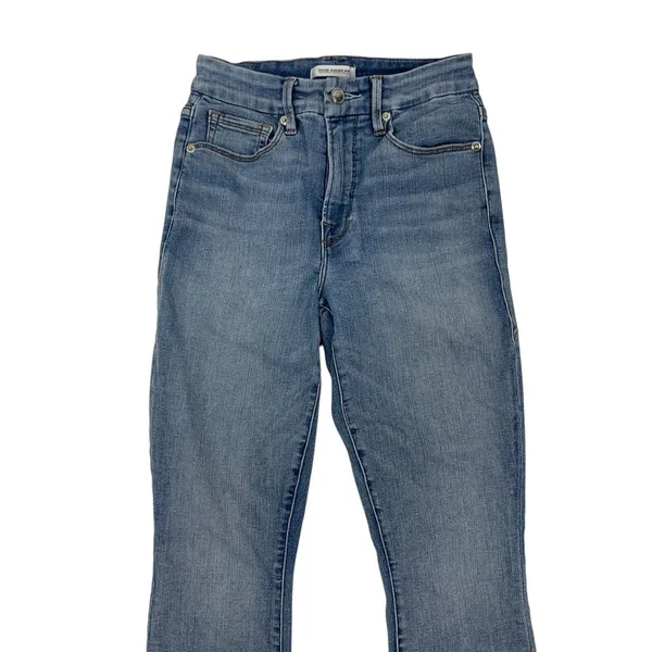 Good American Jeans Skinny 25 Blue Stretch High Rise Casual Streetwear - Image 2