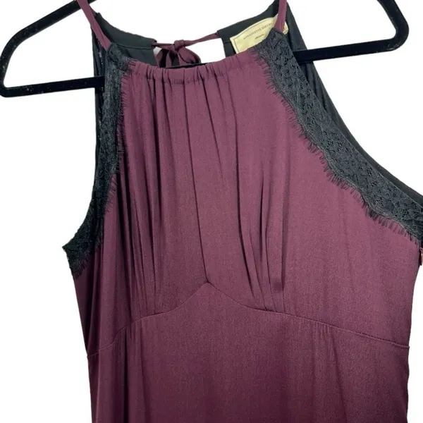 Anthropologie Moulinette Soeurs Janie Lace Whimsigoth Fairy‎ Halter Dress Size 8 - Image 8