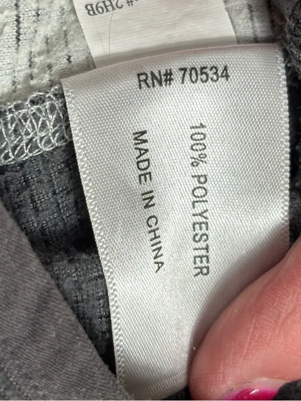 Orvis Women’s S Gray Black Full Zip Performance Fleece Jacket - Image 8