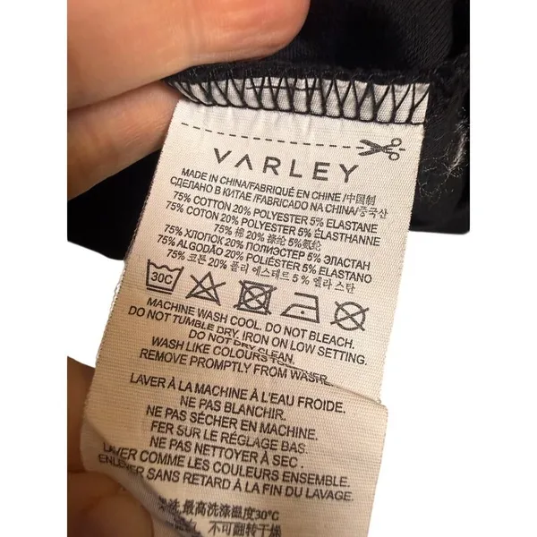 Varley Barton Funnel Neck Drawstring Sweatshirt Women’s Sz. S - Image 8