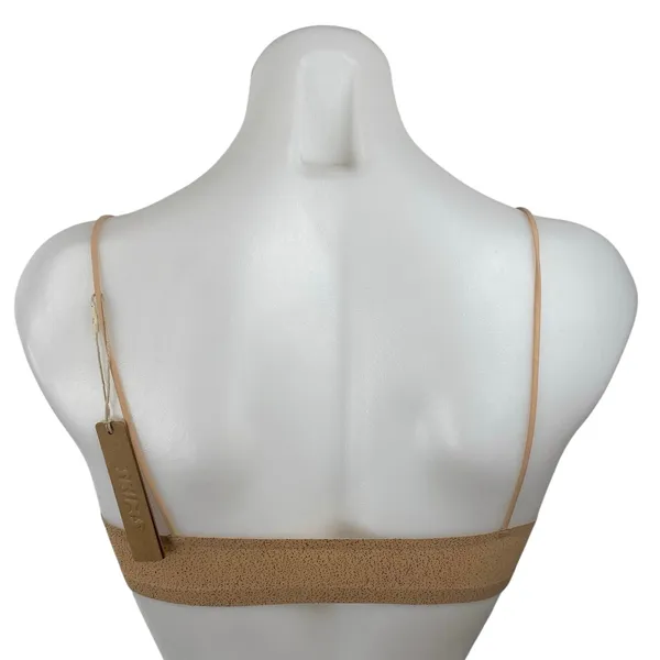 NEW Skims Meta Eco Bamboo Thin Strap Gym Athletic activewear Bra Bralette Top XS - Image 4