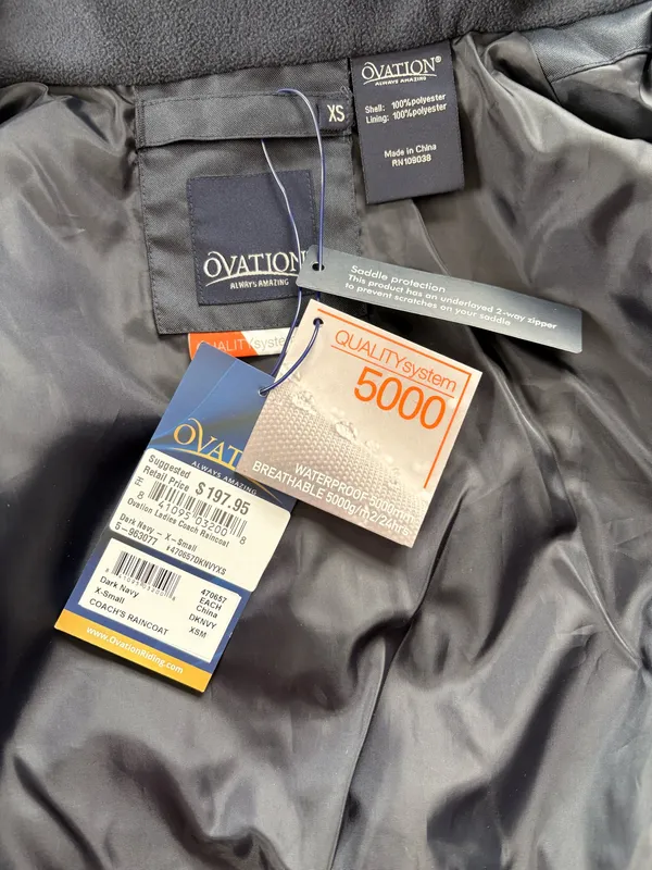 Ovation raincoat Size XS - Image 2