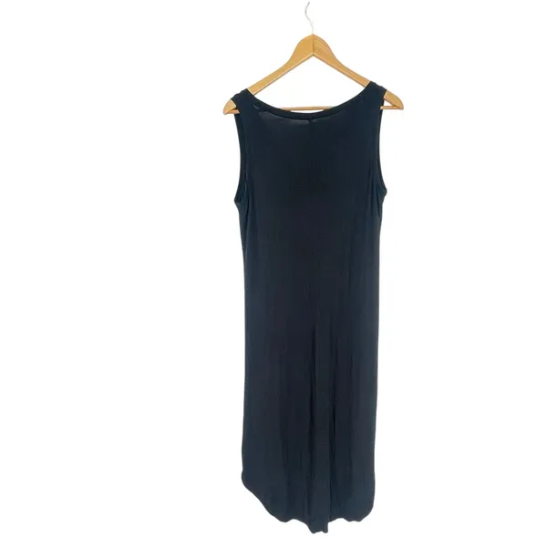 Daily Ritual Women's Jersey Regular-Fit Sleeveless v-Neck‎ Midi Dress Size L - Image 3