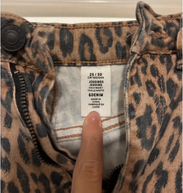 25/30 H&M high waisted jeggins - Image 2