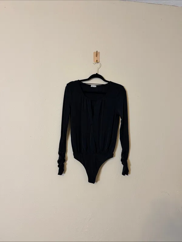 Intimately Free People Kaya Womens Keyhole‎ Thumb Hole Bodysuit Size Small - Image 5