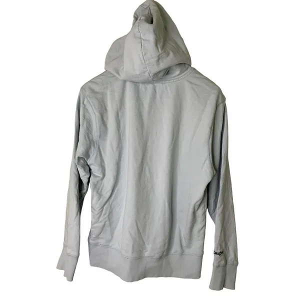 Favorite Daughter Hoodie Sweatshirt 100% cotton light blue women's size medium - Image 2