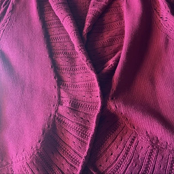 VTG JH Collectible Red Cardigan Sweater Women’s 3XL NWT! Grandmacore Ski Lodge - Image 10