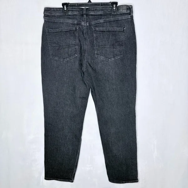 American Eagle Outfitters Black Mom Straight Jeans - Image 9