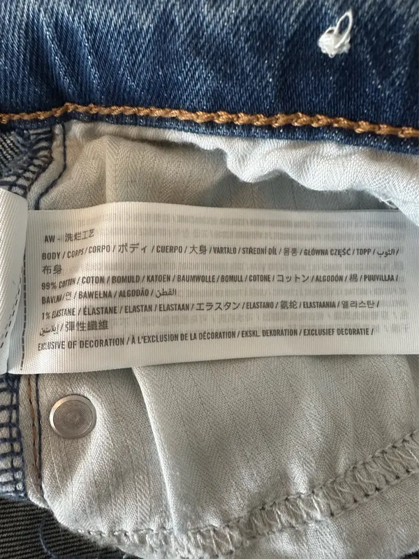 Abercrombie & Fitch The 70's Vintage Flare Ultra High Rise Denim Jeans Size 31 - Image 6