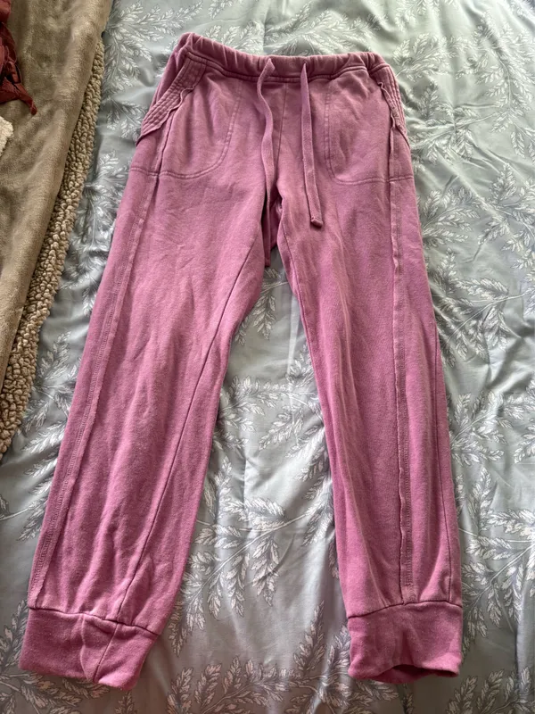 Pink Free People Movement Sweatpants - Image 2