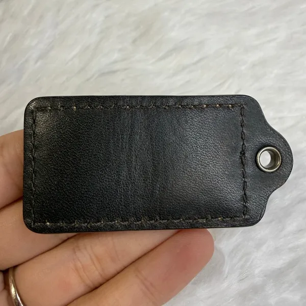 2" COACH Fob Bag Charm Hang tag Hangtag - Image 2