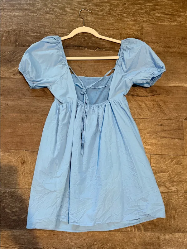 Blue mini dress - Image 2