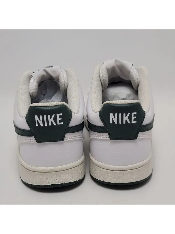 Women's Nike Court Vision Low White Green Sneakers Size 7.5 FV9952-101 - Image 3