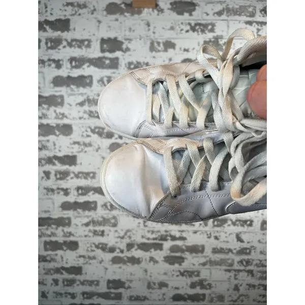 Nike | women white leather high top shoes - Image 5