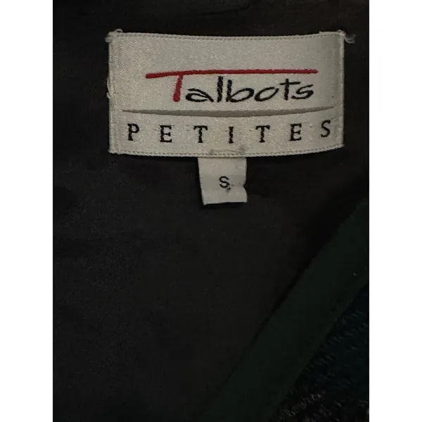 Talbots Wool Vest Women’s Small Petite Vintage Plaid Academic Prep Equestrian - Image 5