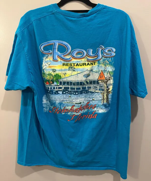 Comfort Colors Roy’s Restaurant Steinhatchee FL Tee - Image 2