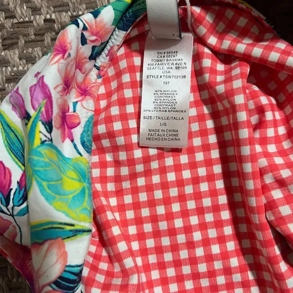 Tommy Bahama Bikini Bottom Sz L - Image 5