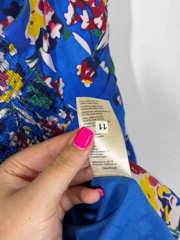 Anthropologie Emily Halter Mini Dress Size XS - Image 10